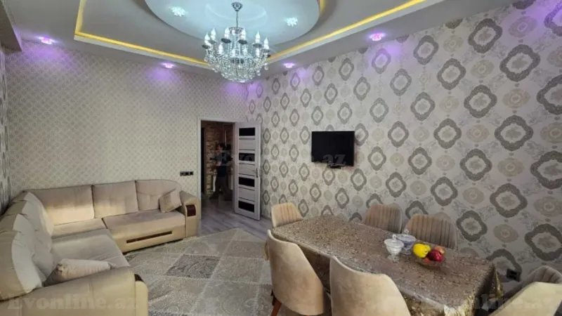 Kirayə verilir 2 otaqlı Mənzil Yeni tikili 60 m² 8 Noyabr m. - şəkil 2