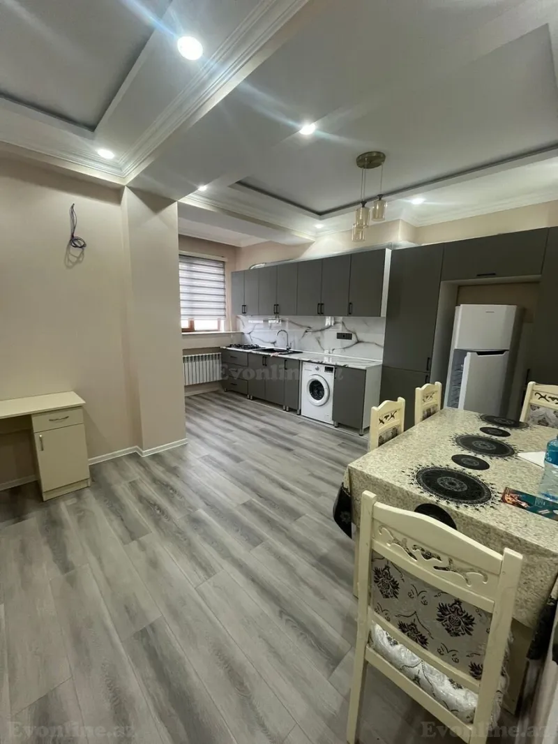 Kirayə verilir 2 otaqlı Mənzil Yeni tikili 70 m² İnşaatçılar m. - şəkil 4