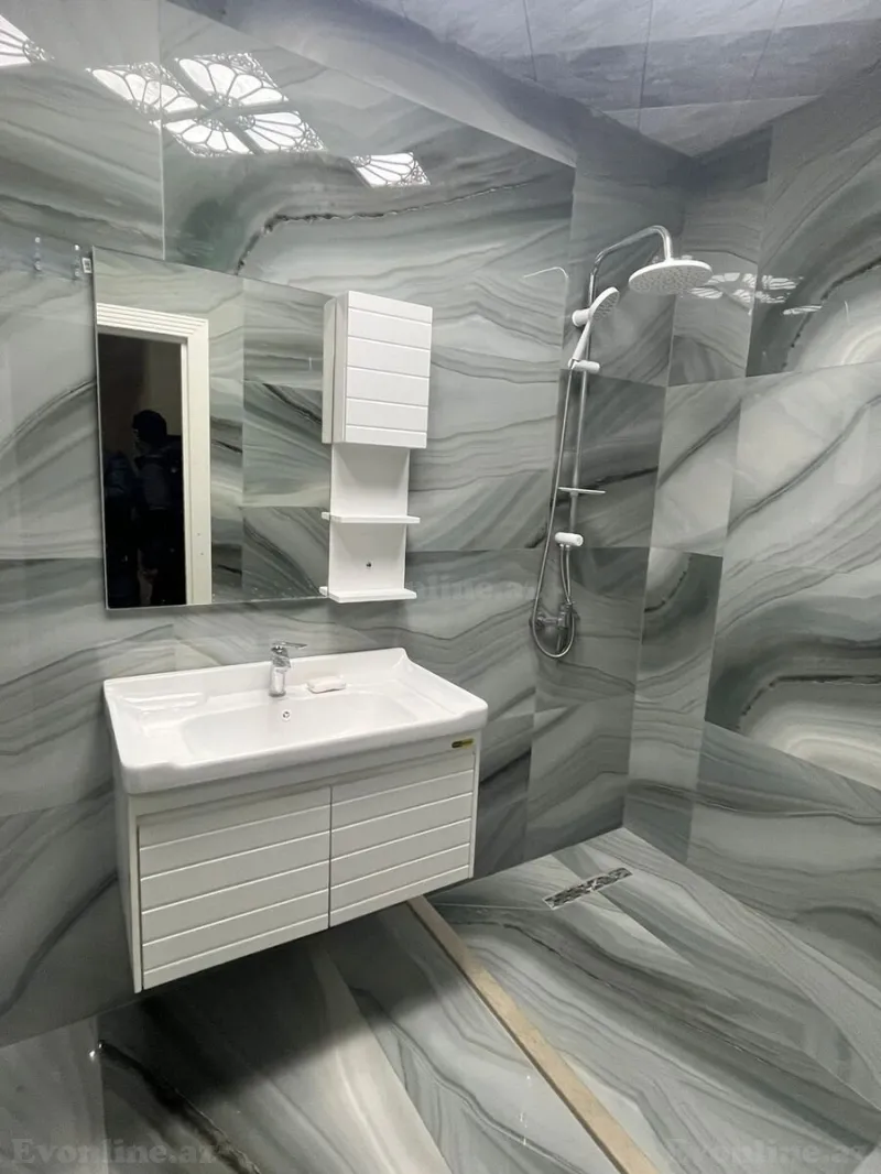 Kirayə verilir 2 otaqlı Mənzil Yeni tikili 70 m² İnşaatçılar m. - şəkil 6