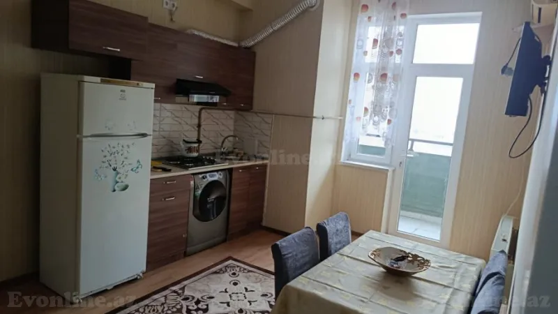 Kirayə verilir 2 otaqlı Mənzil Yeni tikili 55 m² Binəqədi - şəkil 2