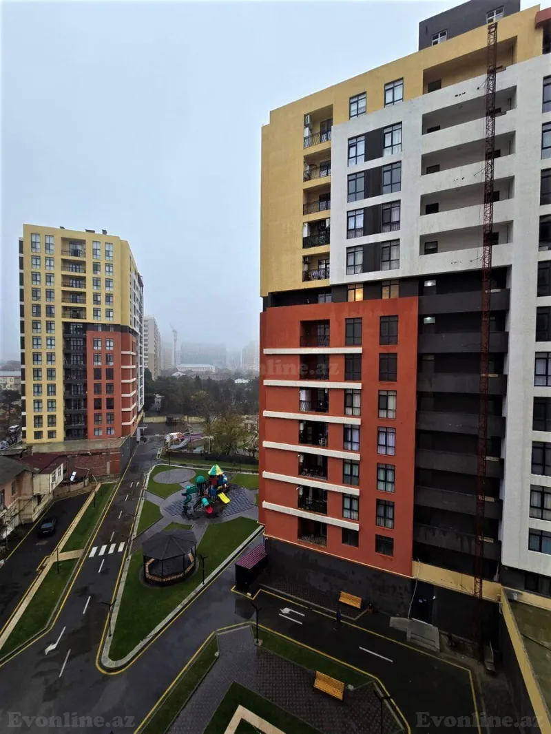 Satılır 2 otaqlı Mənzil Yeni tikili 85 m² Qara Qarayev m. - şəkil 2