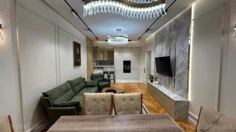 Kirayə verilir 2 otaqlı Mənzil Yeni tikili 70 m² 28 May m. - şəkil 2