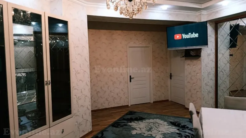 Kirayə verilir 3 otaqlı Mənzil Yeni tikili 110 m² Yeni Yasamal