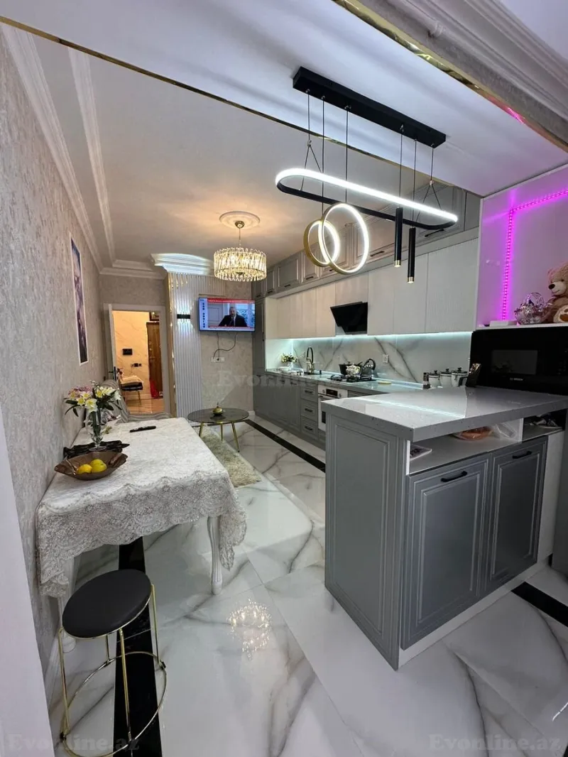 Satılır 3 otaqlı Mənzil Yeni tikili 120 m² Həzi Aslanov - şəkil 2