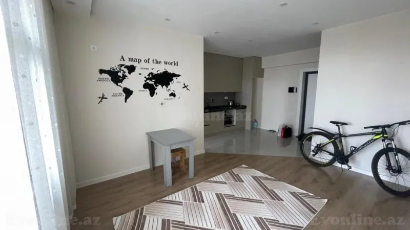 Satılır 2 otaqlı Mənzil Yeni tikili 55 m² Həzi Aslanov