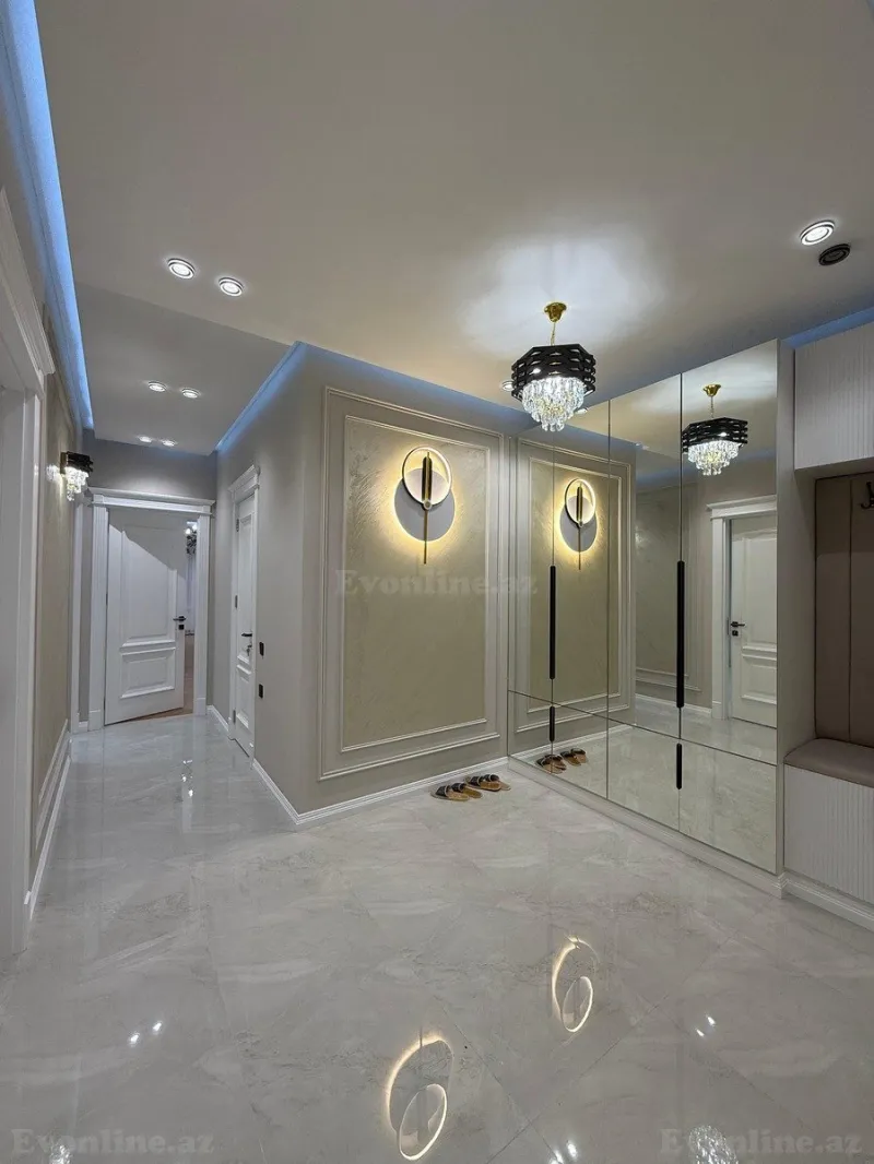 Satılır 4 otaqlı Mənzil Yeni tikili 140 m² Nəsimi r. - şəkil 4