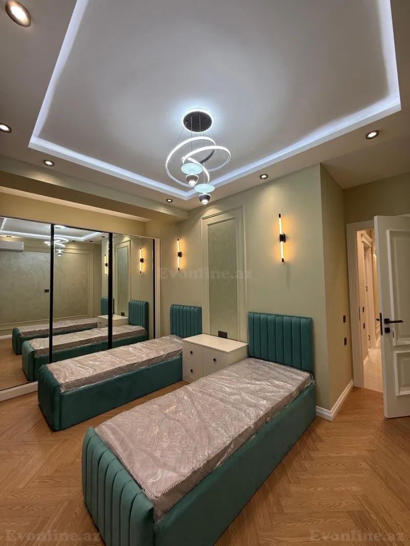 Satılır 4 otaqlı Mənzil Yeni tikili 140 m² Nəsimi r. - şəkil 9