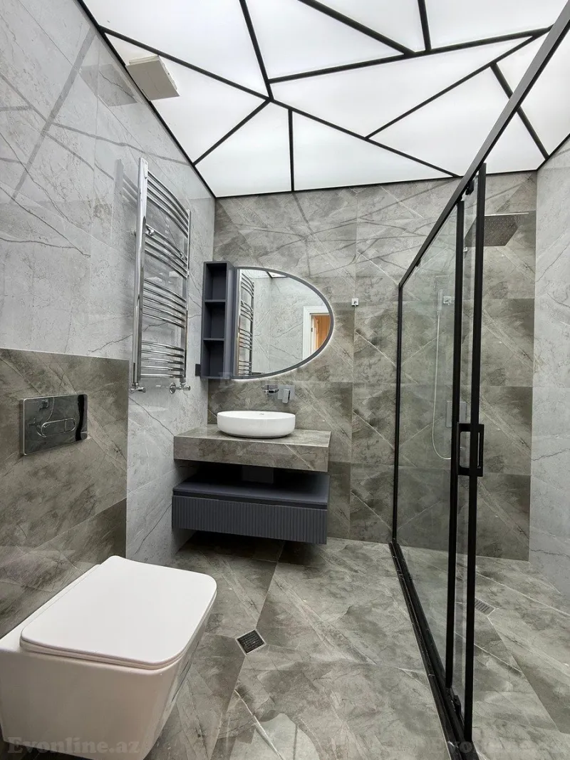 Satılır 4 otaqlı Mənzil Yeni tikili 140 m² Nəsimi r. - şəkil 14