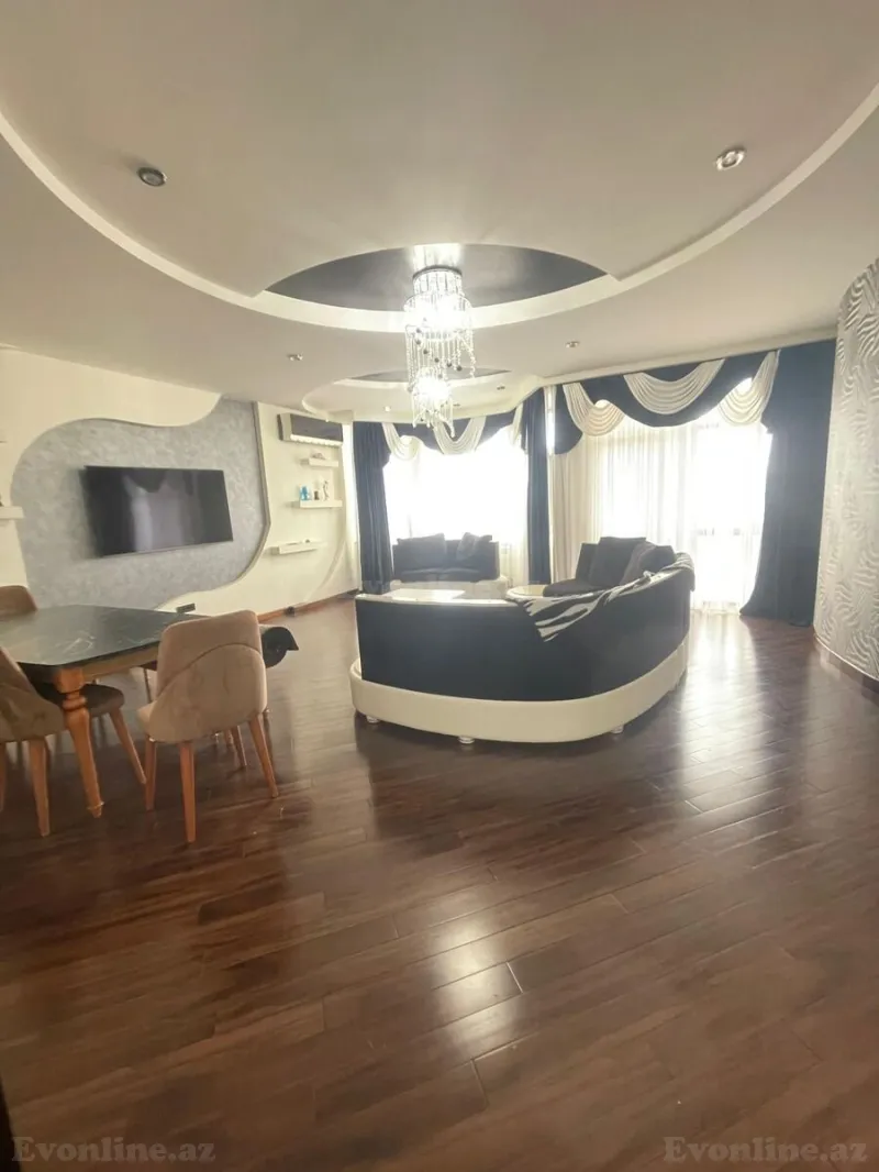 Satılır 3 otaqlı Mənzil Yeni tikili 148 m² 8 Noyabr m. - şəkil 2