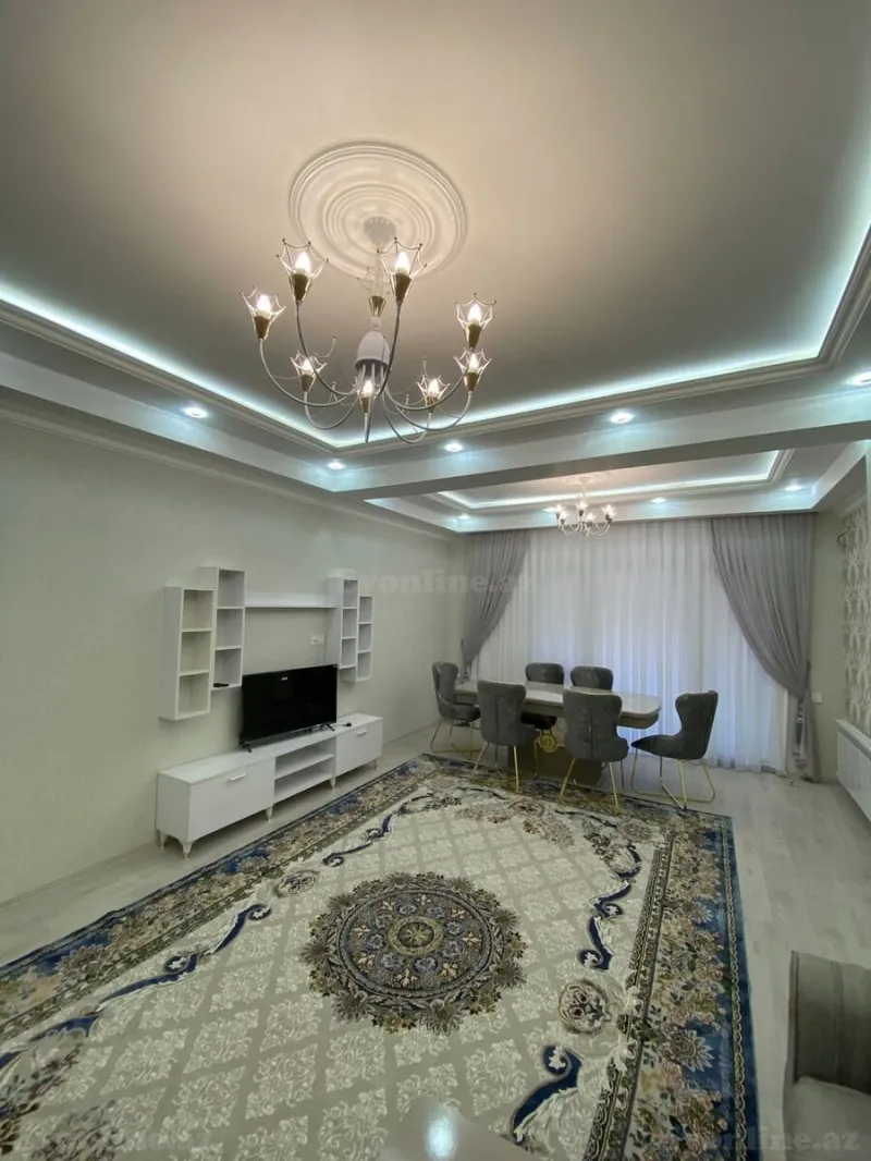 Kirayə verilir 3 otaqlı Mənzil Yeni tikili 165 m² Xətai m. - şəkil 2