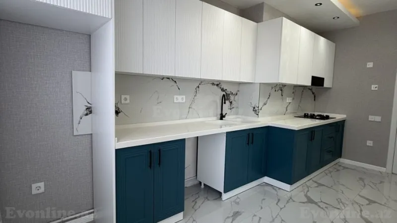 Satılır 2 otaqlı Mənzil Yeni tikili 80 m² Xətai r. - şəkil 6