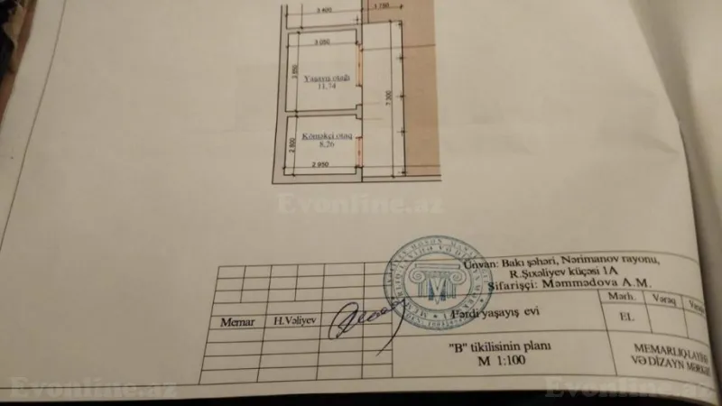 Satılır Torpaq 3.2 sot Bakmil m. - şəkil 5