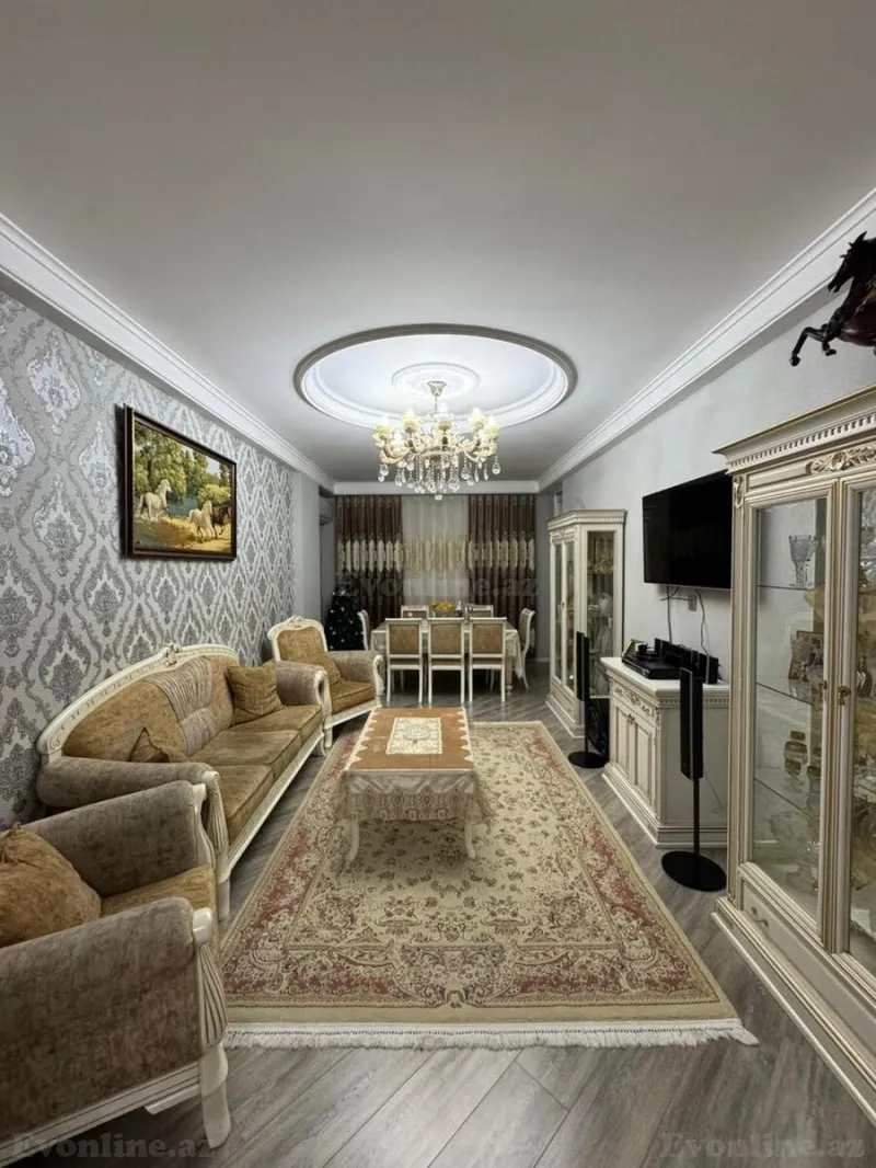 Satılır 4 otaqlı Mənzil Yeni tikili 130 m² Yeni Yasamal - şəkil 2