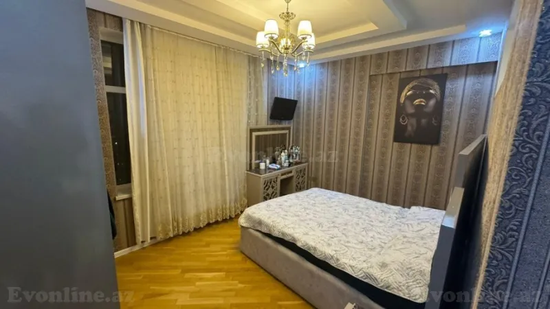 Kirayə verilir 3 otaqlı Mənzil Yeni tikili 80 m² Nəsimi m. - şəkil 4