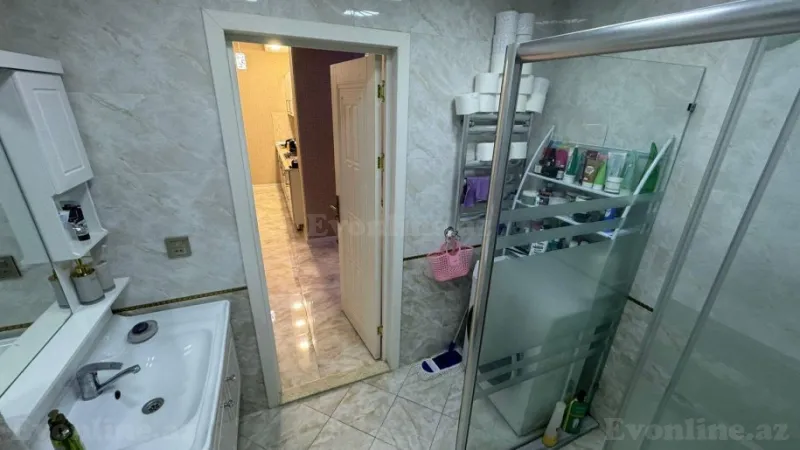 Kirayə verilir 3 otaqlı Mənzil Yeni tikili 80 m² Nəsimi m. - şəkil 12