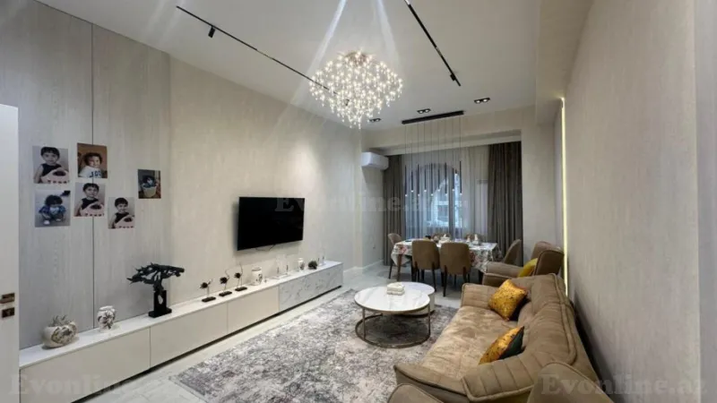 Satılır 2 otaqlı Mənzil Yeni tikili 107.2 m² Elmlər Akademiyası m. - şəkil 2