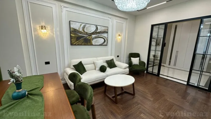 Satılır 2 otaqlı Mənzil Yeni tikili 87 m² Elmlər Akademiyası m. - şəkil 2