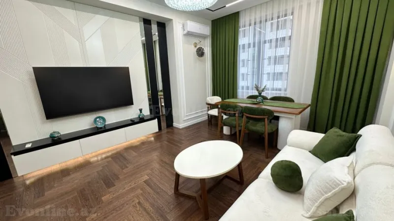 Satılır 2 otaqlı Mənzil Yeni tikili 87 m² Elmlər Akademiyası m. - şəkil 4