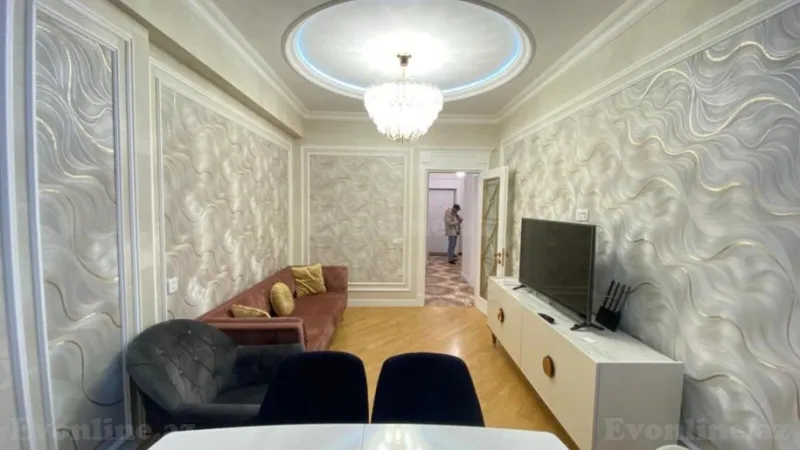 Kirayə verilir 2 otaqlı Mənzil Yeni tikili 50 m² Gənclik m. - şəkil 2