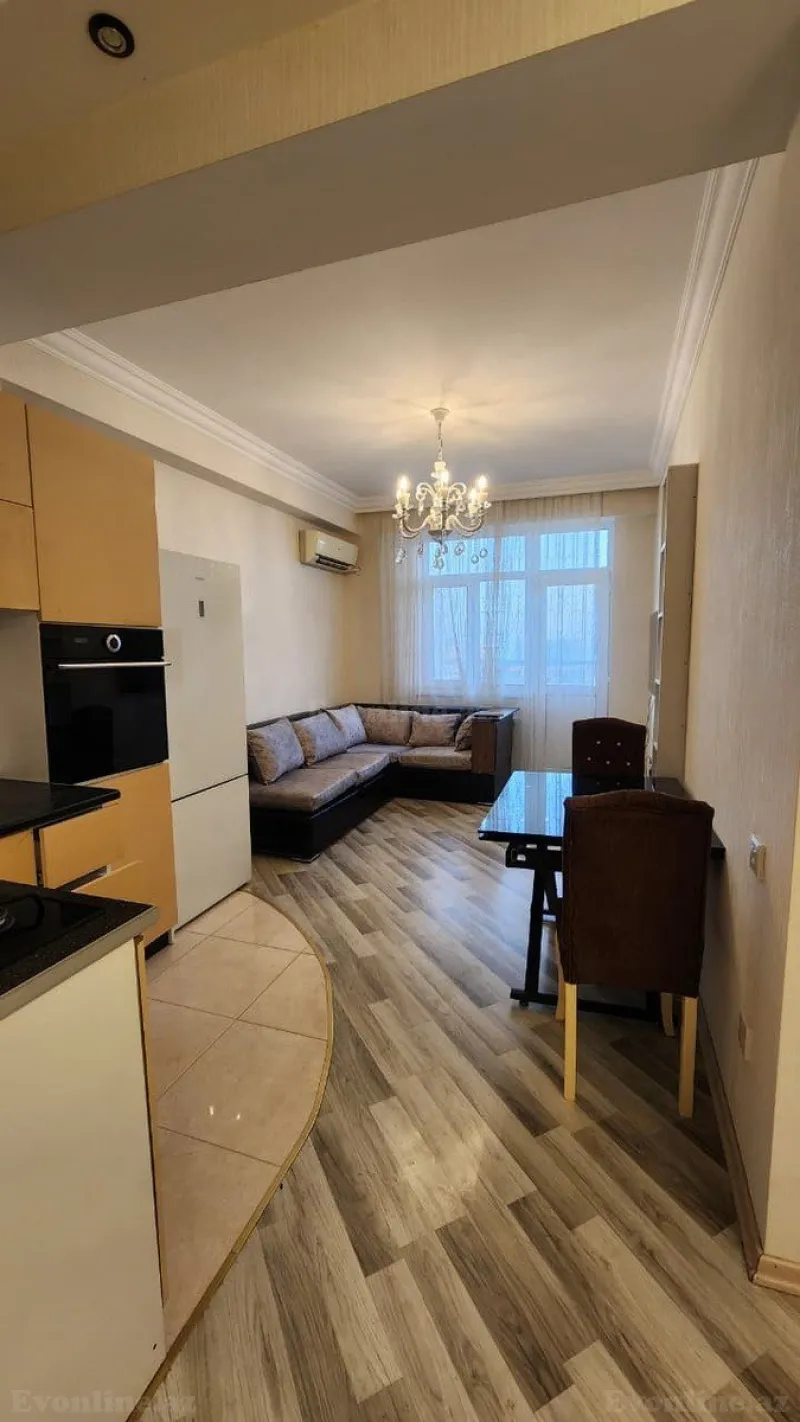 Kirayə verilir 2 otaqlı Mənzil Yeni tikili 58 m² Əhmədli - şəkil 3
