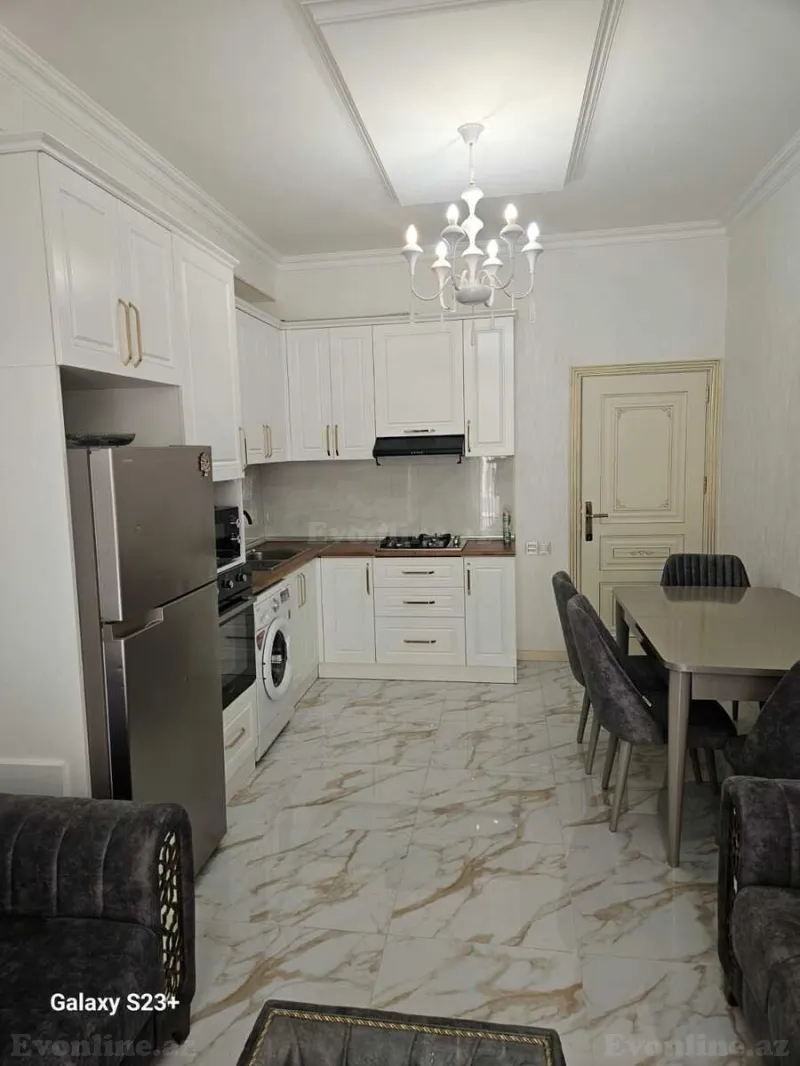 Kirayə verilir 2 otaqlı Mənzil Yeni tikili 55 m² 8 Noyabr m. - şəkil 3