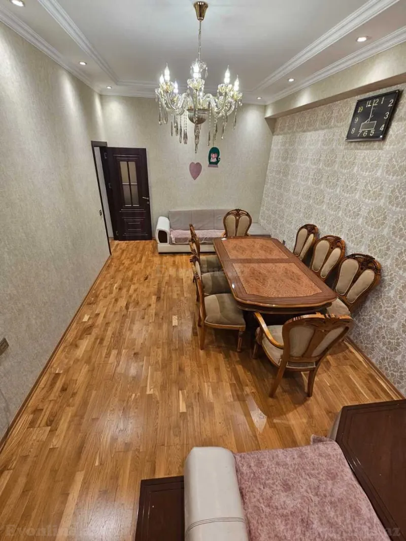 Kirayə verilir 3 otaqlı Mənzil Yeni tikili 85 m² Qara Qarayev m. - şəkil 5