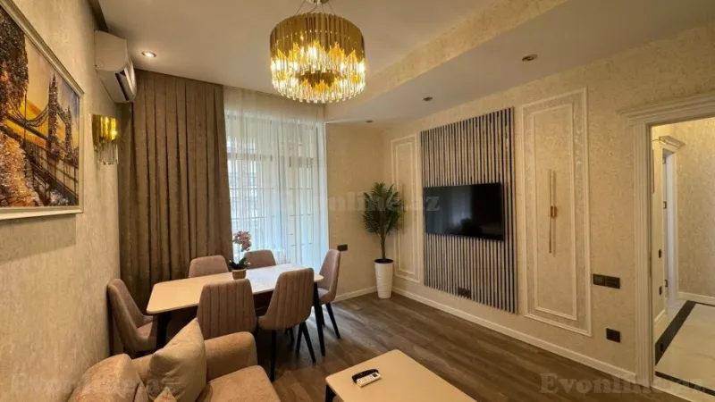 Kirayə verilir 3 otaqlı Mənzil Yeni tikili 100 m² Elmlər Akademiyası m. - şəkil 5