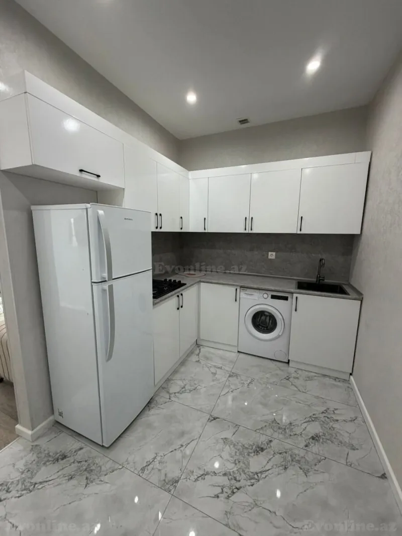 Kirayə verilir 1 otaqlı Mənzil Yeni tikili 45 m² Nəsimi r. - şəkil 4