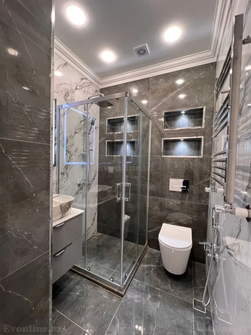 Satılır 2 otaqlı Mənzil Yeni tikili 57 m² Nərimanov r. - şəkil 19