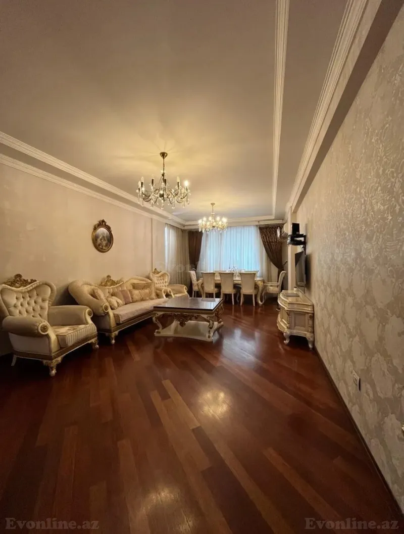 Satılır 3 otaqlı Mənzil Yeni tikili 140 m² 6-cı mikrorayon - şəkil 2