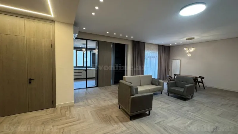 Kirayə verilir 3 otaqlı Mənzil Yeni tikili 160 m² Qaradağ r. - şəkil 3