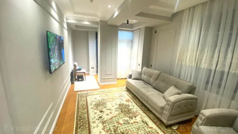 Satılır 2 otaqlı Mənzil Yeni tikili 90 m² Nəriman Nərimanov m. - şəkil 3