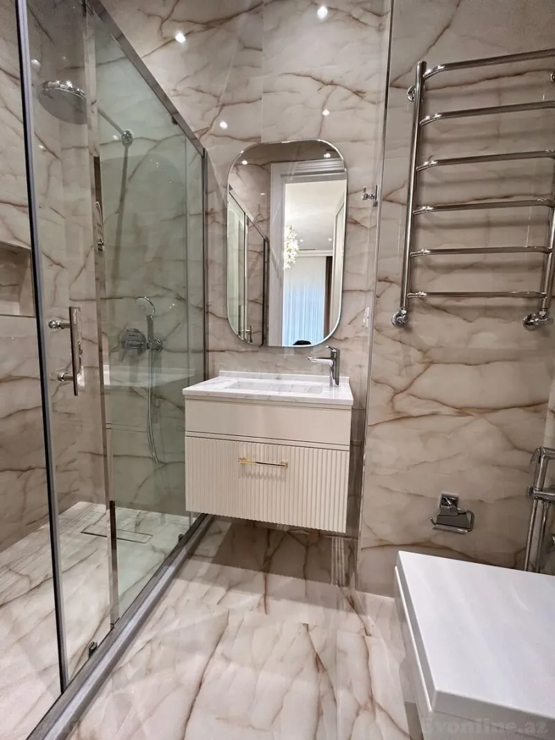 Kirayə verilir 4 otaqlı Mənzil Yeni tikili 155 m² Xətai r. - şəkil 26