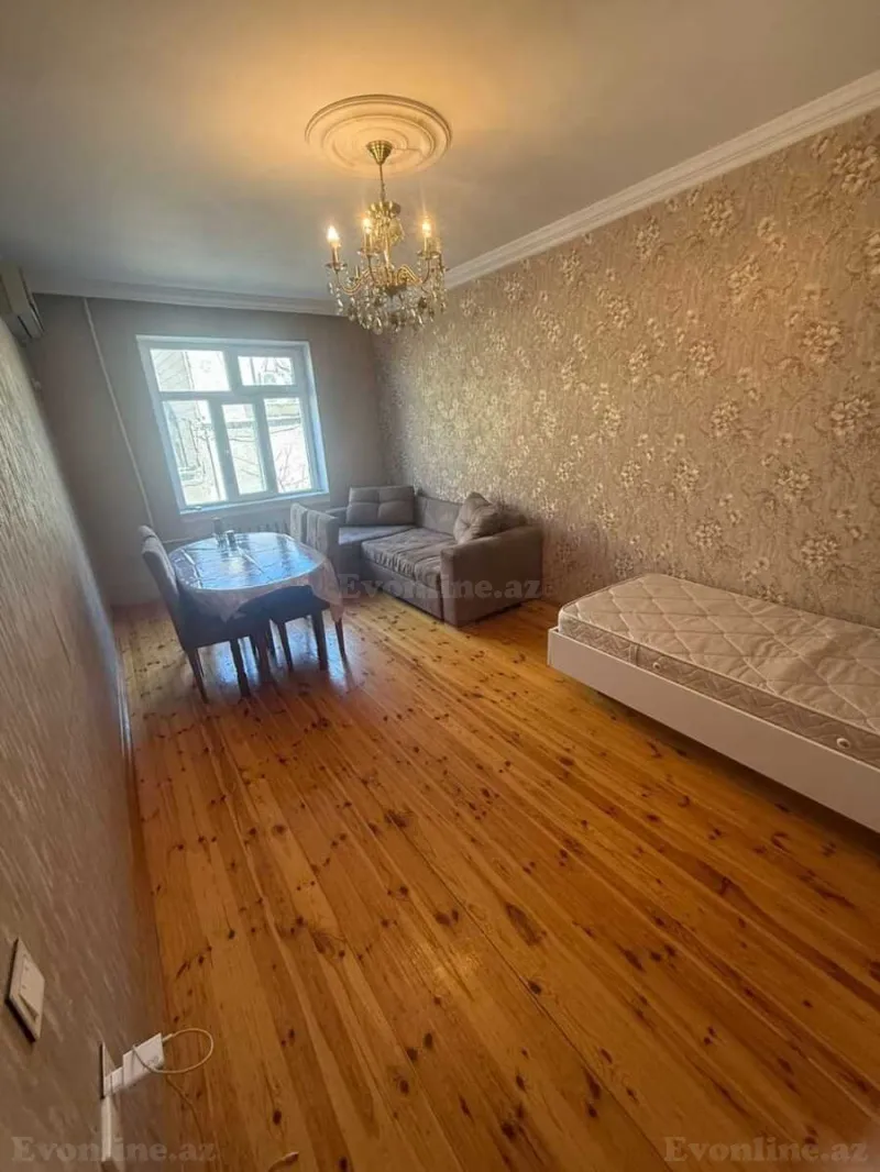 Kirayə verilir 2 otaqlı Mənzil Köhnə tikili 60 m² Xətai r. - şəkil 3