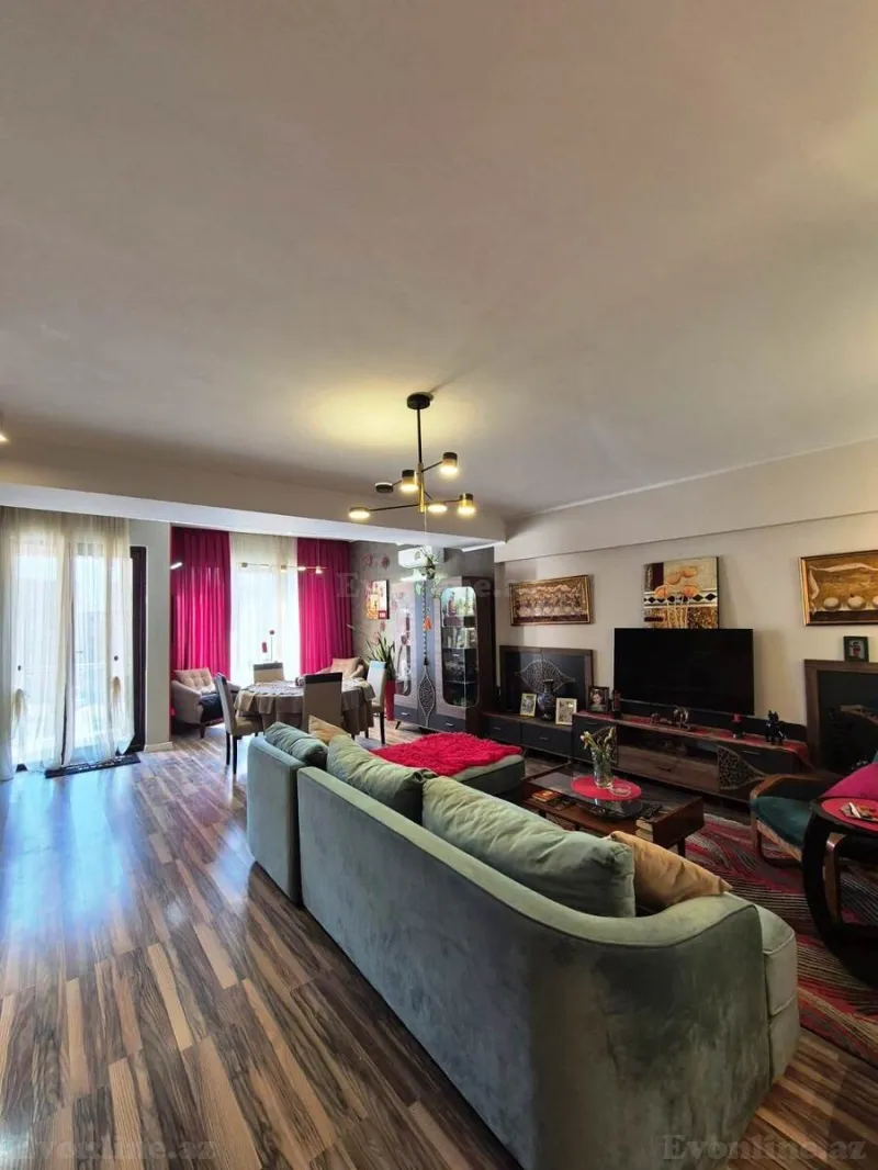 Satılır 2 otaqlı Mənzil Yeni tikili 85 m² Nəsimi r. - şəkil 2