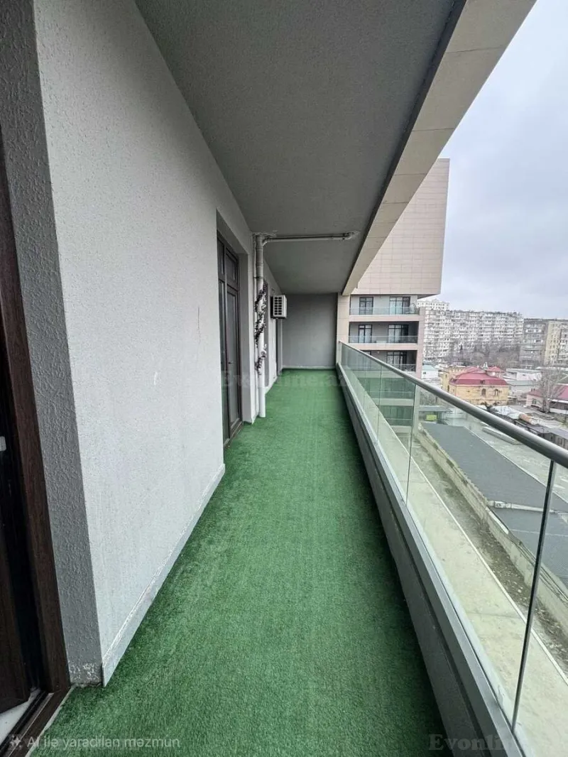Kirayə verilir 3 otaqlı Mənzil Yeni tikili 150 m² 8 Noyabr m. - şəkil 14