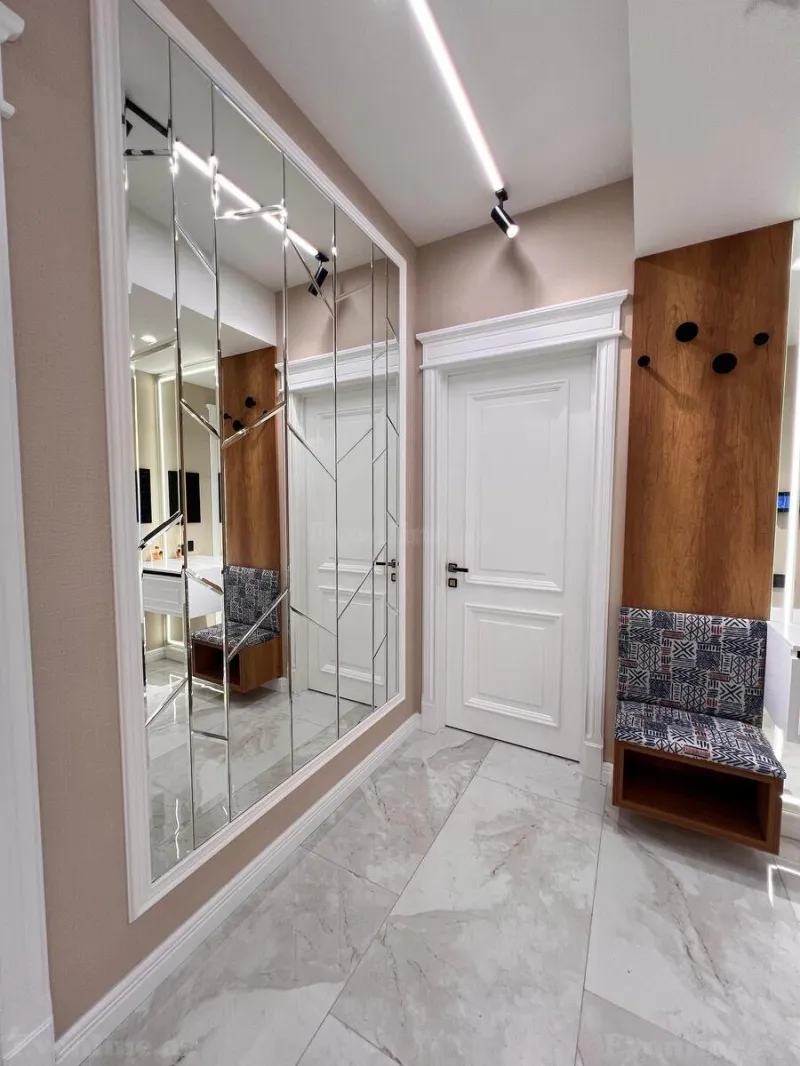 Satılır 3 otaqlı Mənzil Yeni tikili 96 m² Elmlər Akademiyası m. - şəkil 3