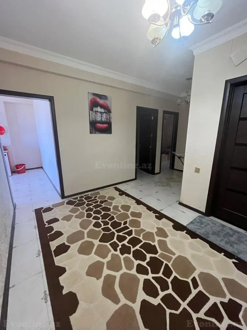 Kirayə verilir 3 otaqlı Mənzil Yeni tikili 145 m² Yasamal - şəkil 4