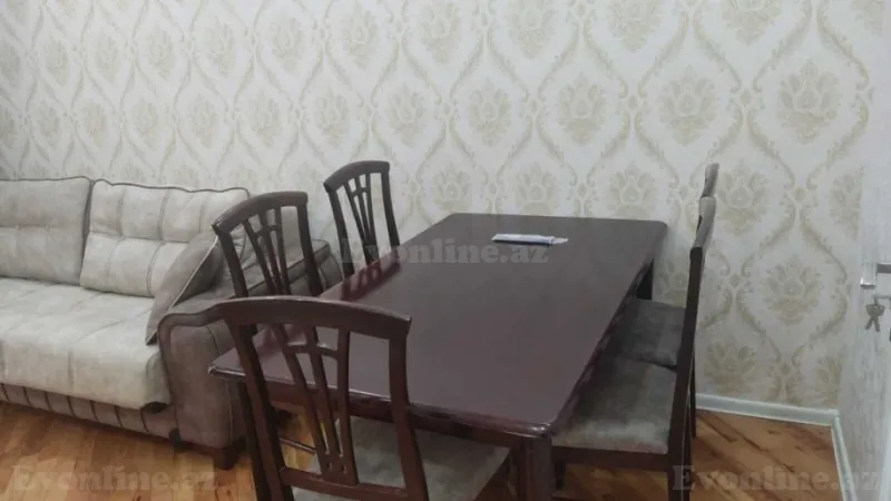 Kirayə verilir 2 otaqlı Mənzil Yeni tikili 55 m² Həzi Aslanov m. - şəkil 3