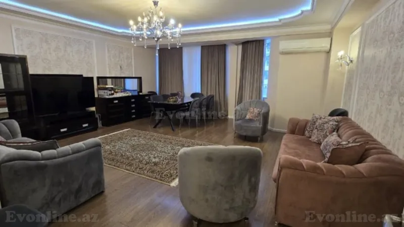 Satılır 3 otaqlı Mənzil Yeni tikili 130 m² Həzi Aslanov - şəkil 2