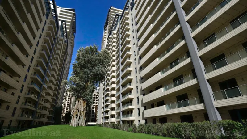 Kirayə verilir 4 otaqlı Mənzil Yeni tikili 220 m² Nəsimi r. - şəkil 3