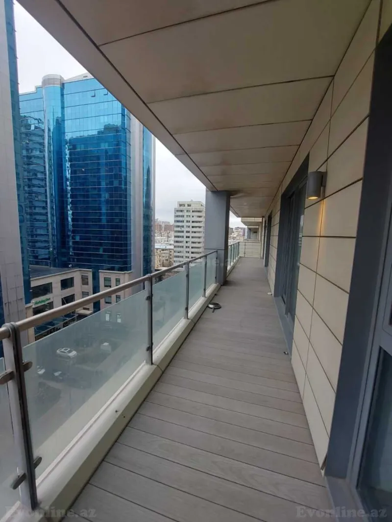 Kirayə verilir 4 otaqlı Mənzil Yeni tikili 220 m² Nəsimi r. - şəkil 26