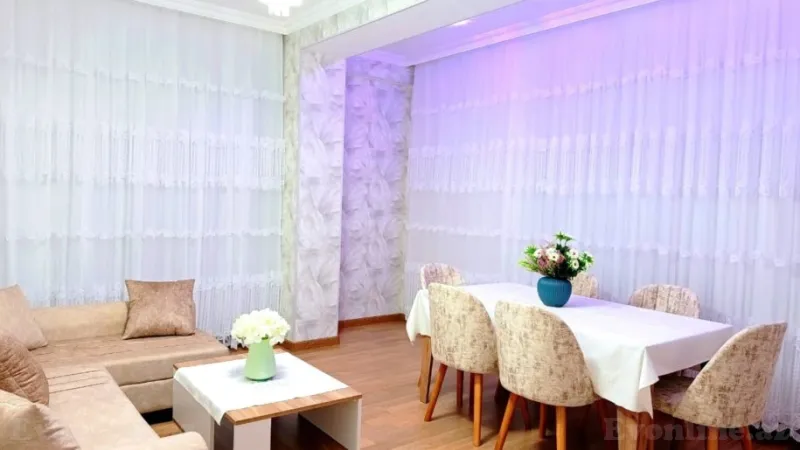 Kirayə verilir 2 otaqlı Mənzil Yeni tikili 75 m² Nərimanov r. - şəkil 3