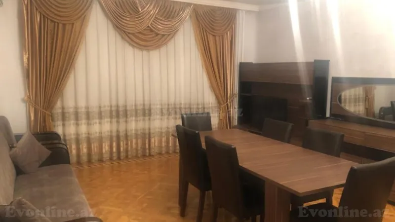 Kirayə verilir 3 otaqlı Mənzil Yeni tikili 140 m² Yasamal - şəkil 3