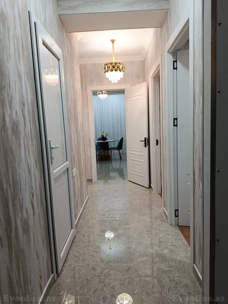 Kirayə verilir 2 otaqlı Mənzil Yeni tikili 75 m² Nərimanov r. - şəkil 5