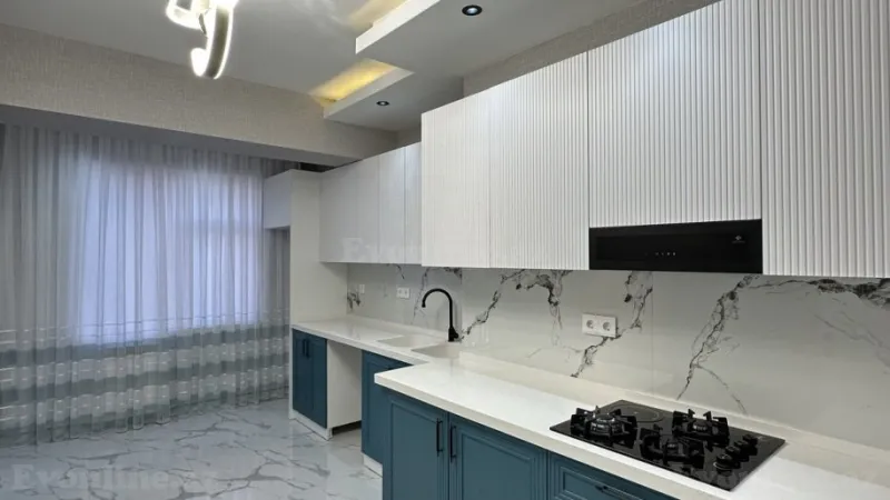 Satılır 2 otaqlı Mənzil Yeni tikili 80 m² Həzi Aslanov m. - şəkil 9