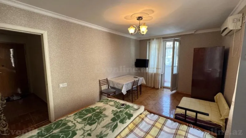 Bakı, Yasamal r., Elmlər Akademiyası m.da 1 otaqlı mənzil kirayə verilir