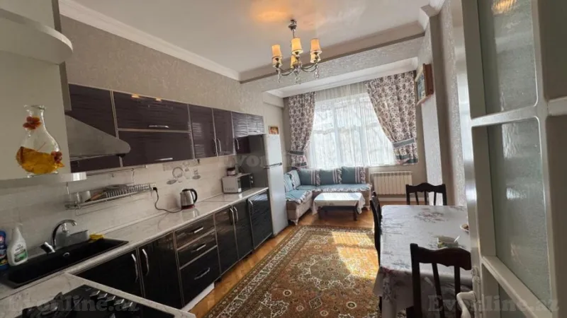 Kirayə verilir 3 otaqlı Mənzil Yeni tikili 125 m² Nəsimi m. - şəkil 9