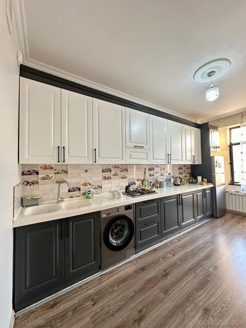 Satılır 2 otaqlı Mənzil Yeni tikili 93 m² Nəsimi r. - şəkil 12