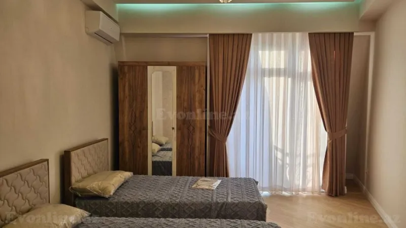 Kirayə verilir 2 otaqlı Mənzil Yeni tikili 128 m² Xətai r. - şəkil 4